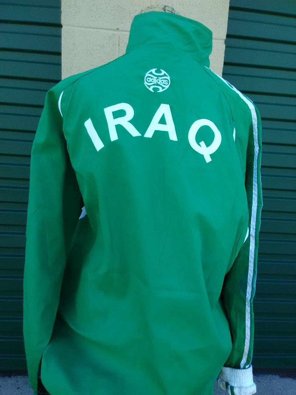 Adidas Iraq Olympic reversible Jacket for Sale in Colorado CO - OfferUp