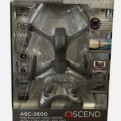 Ascend Aeronautics ASC-2600 Premium HD Video Drone with 1080P Camera