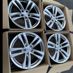 4 — 18x8 5x4.5 5x114.3 Stock Infiniti Q50 370z 350z G35 G37 Altima accord Civic Rsx Camry Corolla RAV4 Tacoma Wheels Rims !!