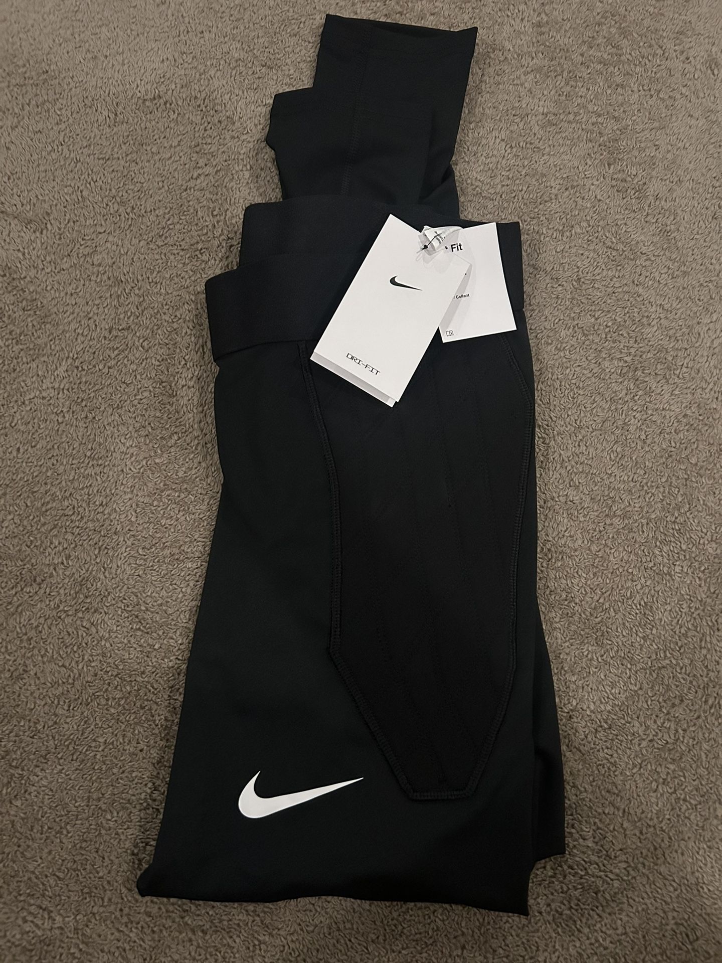 Nike Women's Dri Fit padded hip leggings Medium