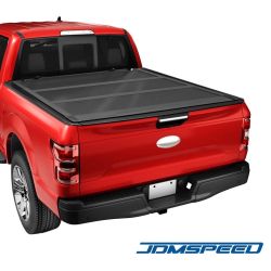 5.7ft Low-Profile Hard Tri Fold Tonneau Cover For 2009-2025 Dodge Ram 1500