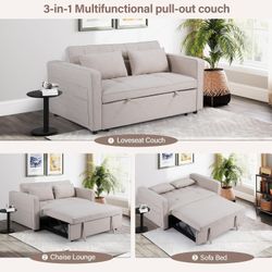 Sleeper Sofa bed is brand new and has never been used.