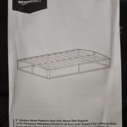 Medal Platform Bed Frame For A Full Size Bed