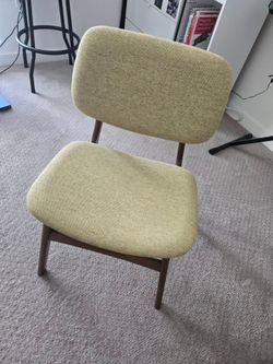 Dining Chair (x6) – Meadow Yellow | Mid-Century Modern