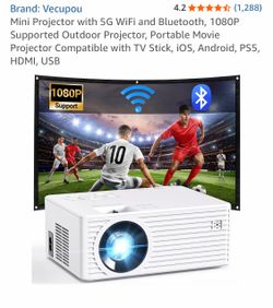 Projector and indoor outdoor screen