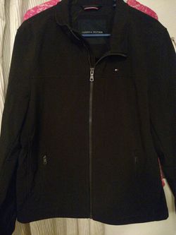 except for Suitable heat Men's Tommy Hilfiger jacket size M color black. RN # 54163 for Sale in  Tulalip, WA - OfferUp