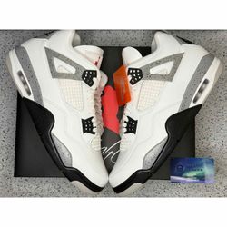 Jordan 4 White Cement 2025 13 Men
