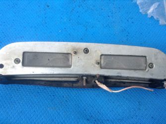 Vw type 3 liscense lamp/holder