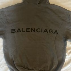 Balenciaga hoodie size Large