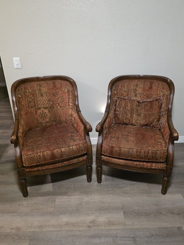 Queen Anne Chair Set
