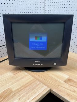 Dell E773c 17" CRT Computer Screen for PC & Retro Gaming - VGA - Working