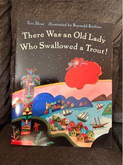 New There Was An Old Lady Who Swallowed A Trout! Book