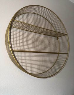 Pillowfort Brand: Gold shelf