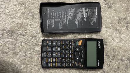 Sharp calculator