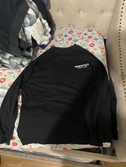 Black Essentials Long Sleeve Men