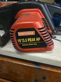 This is a craftsman electric chain saw