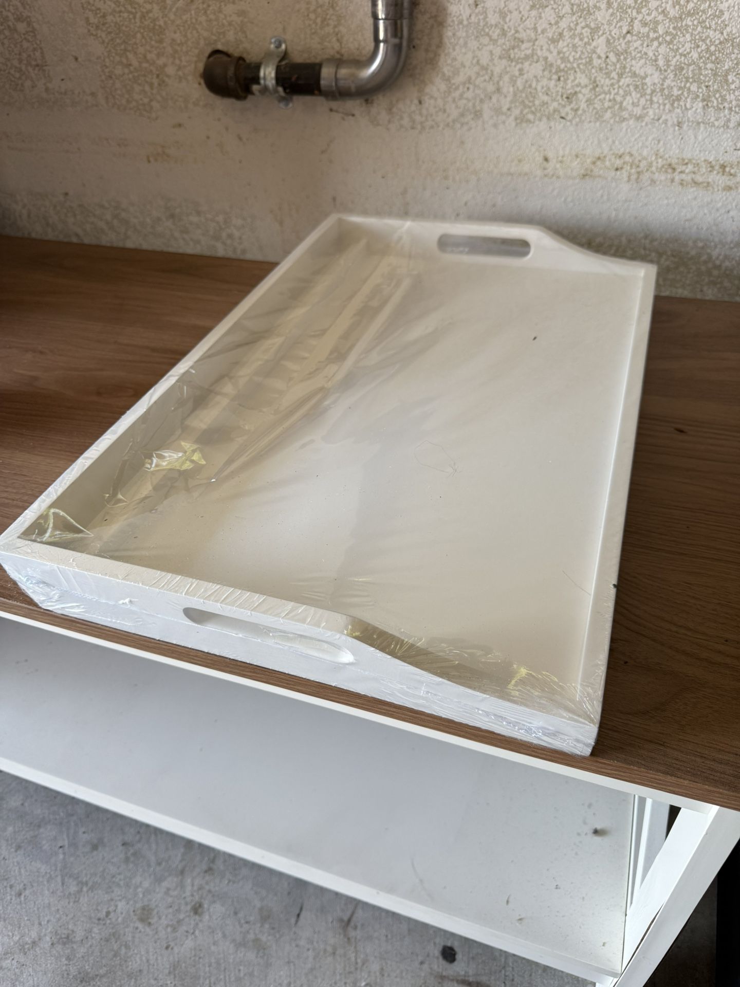 Unopened Bed In Breakfast Tray 