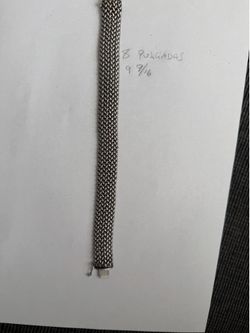Silver bracelet