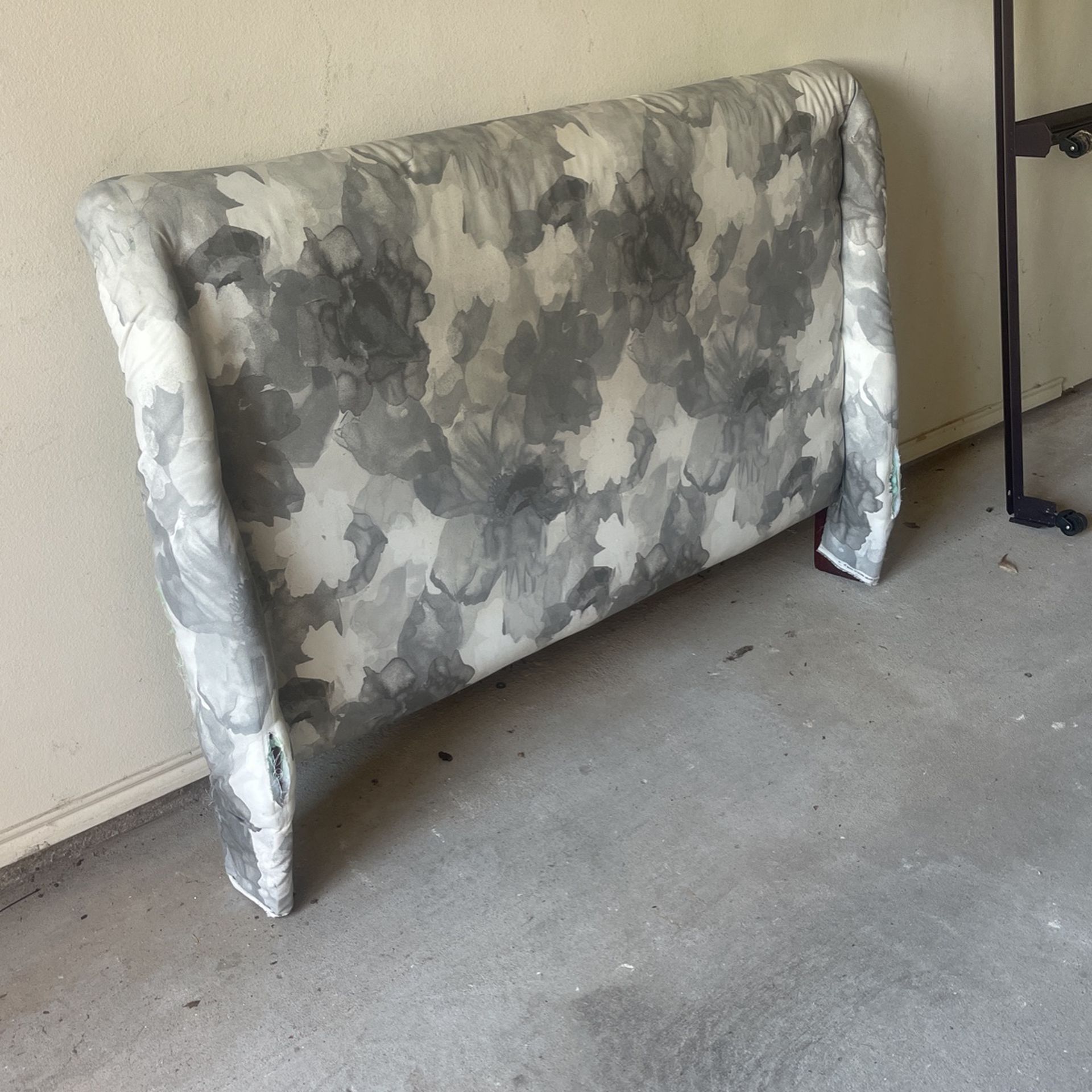 $$SALE$$ Couch, Mattress, Reupholstered Queen Sized Sled Frame
