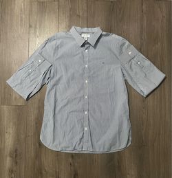 White Navy Calvin Klein long sleeve size XL- Read Description