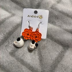 Day Of The Dead Earrings $3 