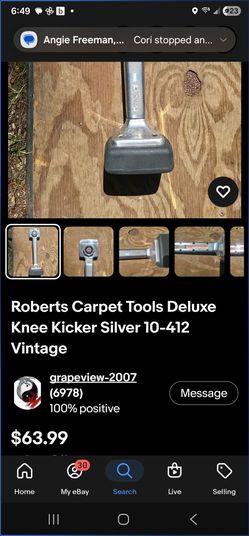 carpet knee kicker