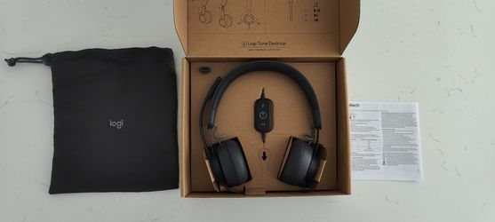 Logitech Zone Wired A00100 USB-C Headset Noise-Canceling On-Ear