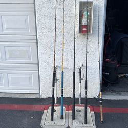 Fishing poles  for sale