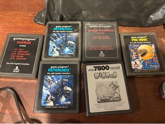 Atari 2600 and 7600 video games