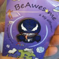 NEW VENOM ENAMEL PIN