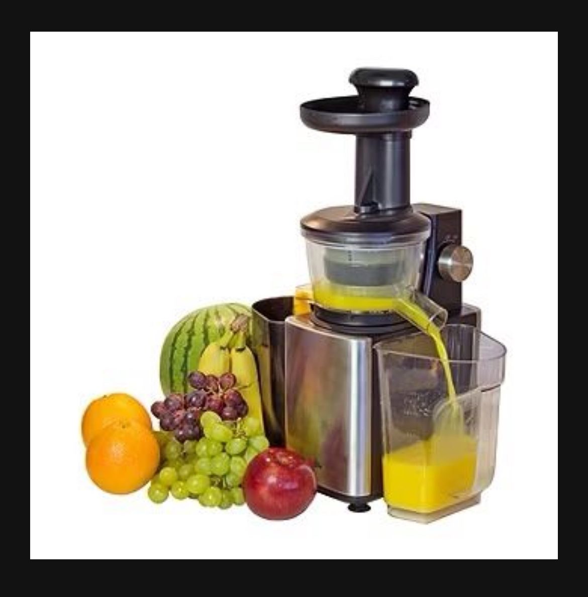 Total Chef Slow Juicer, Cold Press Juice Extractor Powerful Masticating Juicer