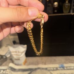14k Gold Plated Bracelet