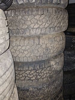 235/75/15 Good Year Wrangler Set Of 4 Good Tread $350 Installation Available 10 Each 