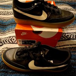 Kids Size 5.5Y Nike Killshot 2 GS Black Sail Gum Yellow Sneakers IF0500 001