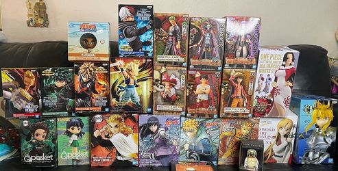 One Piece Naruto Shippuden My Hero Academia Dragon Ball Z Figures