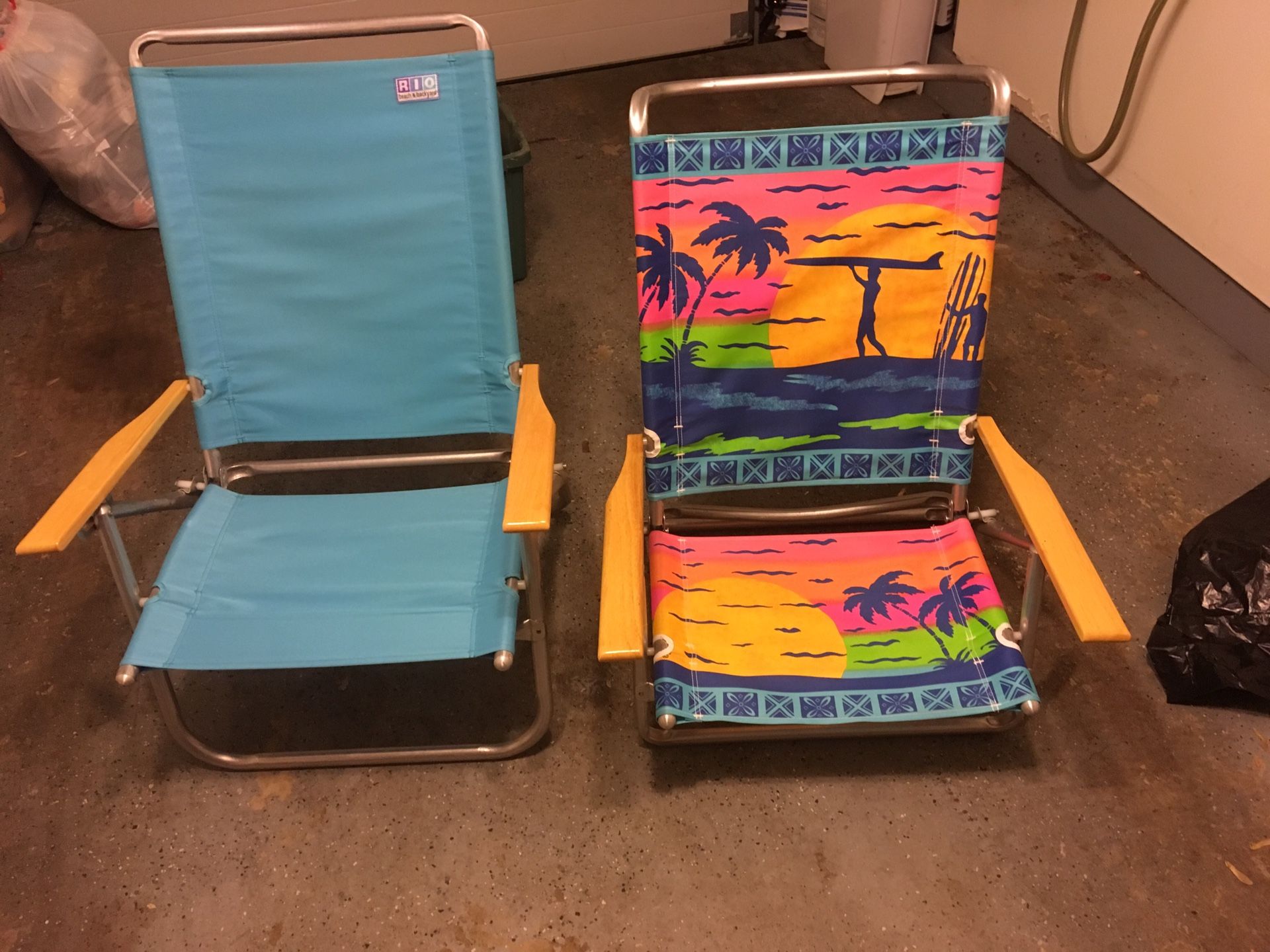 Beach chairs by Rio 2 units used one weekend