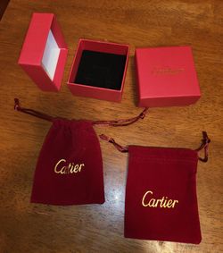 Cartier Jewelry Box And Bags