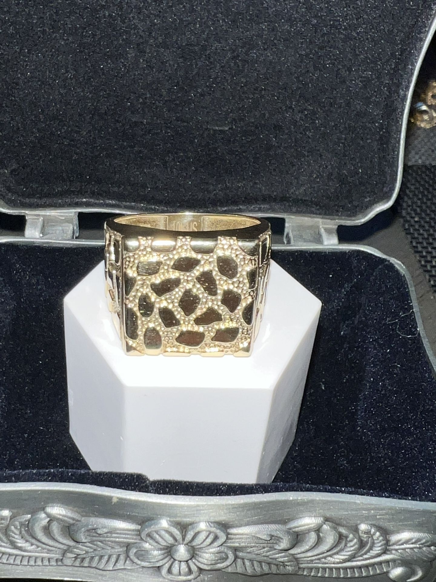 Gold Nugget Ring