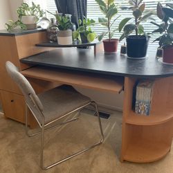 Computer Table and Chair