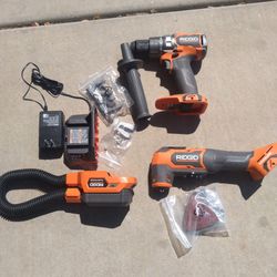 Ridgid Combo Deal $120 FIRM 