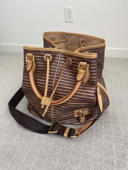 Louis Vuitton Printemps Ete 2010 Bucket Noe Leather Limited Tote Neo Eden Peach
