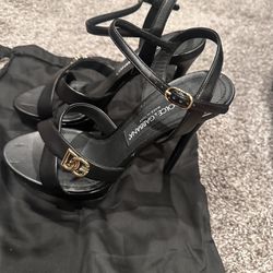 Dolce & Gabbana Platform Leather Heels