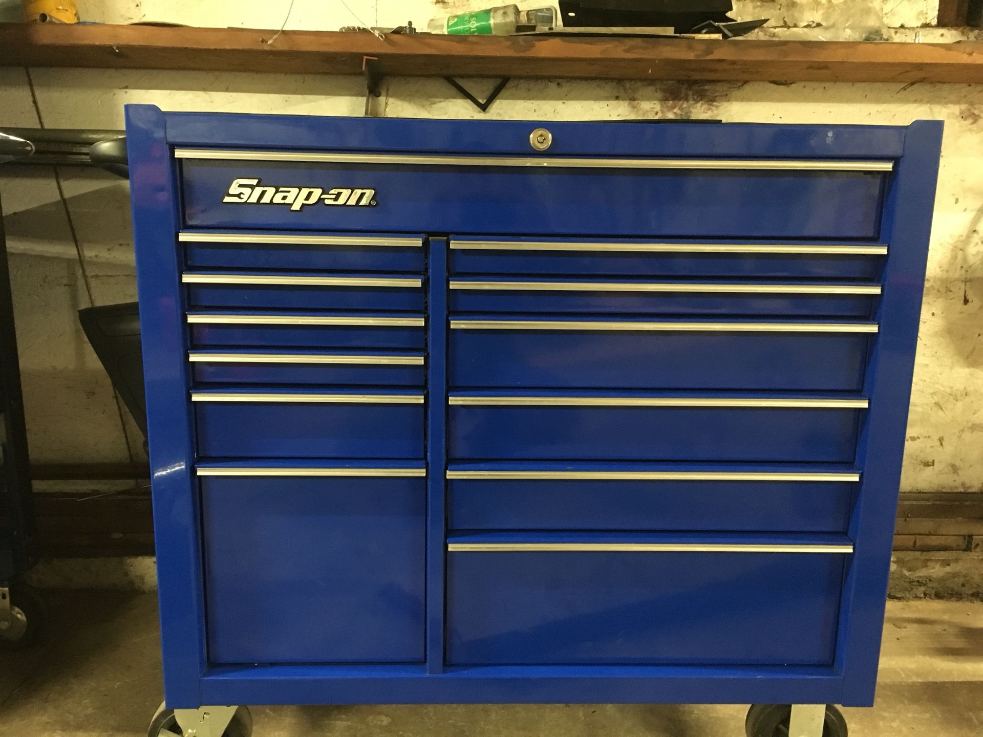 Snap on tool box