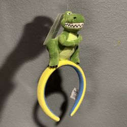 Tokyo Disneyland HeadBand Toy Story Rex Plush 