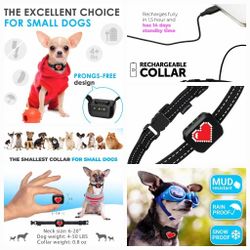 Rechargeable anti-bark collar