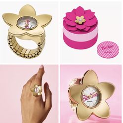 New Barbie x Fossil Watch Ring Limited Edition 