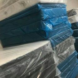 New FULL SIZE MATTRESS WITH BOX SPRING SET COLCHONES NUEVOS MATRIMONIALES FULL BED SET 