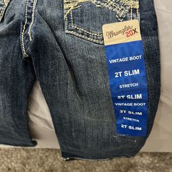 2 T Wrangler Jeans