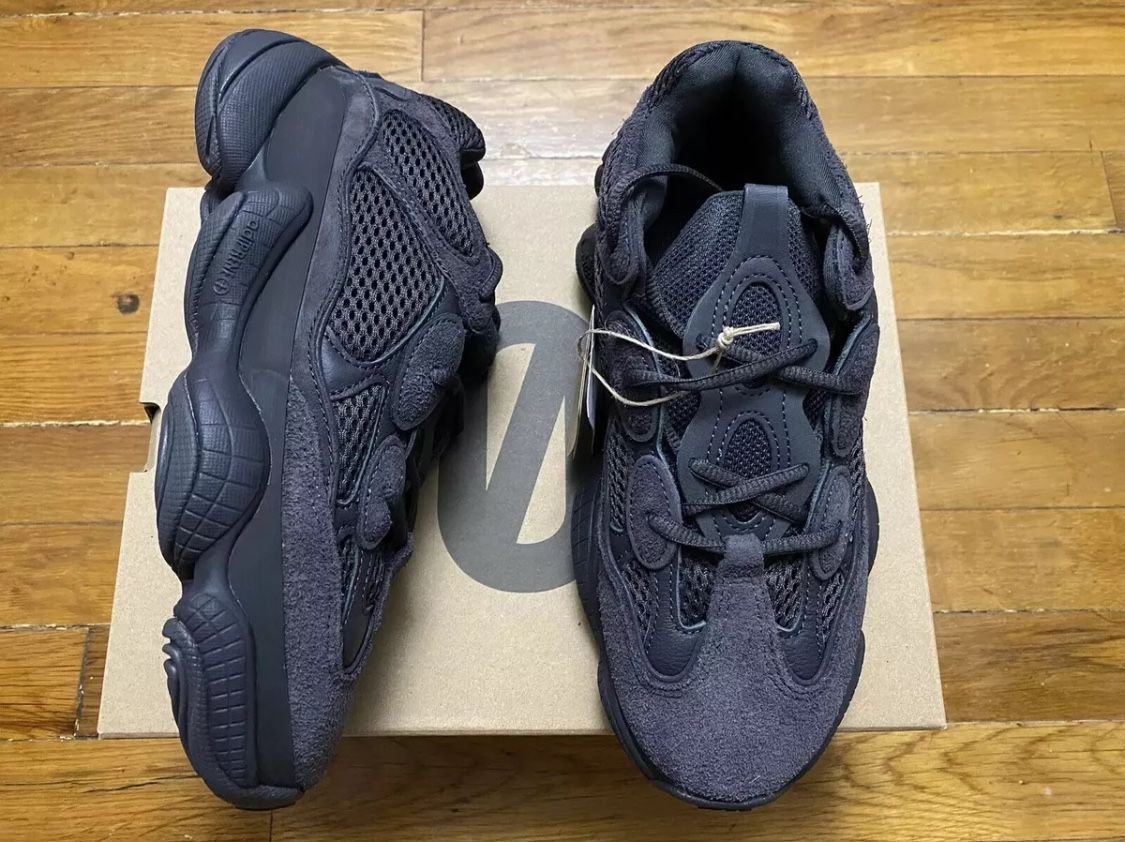 Size Adidas Yeezy 500 Low Utility Black Men's