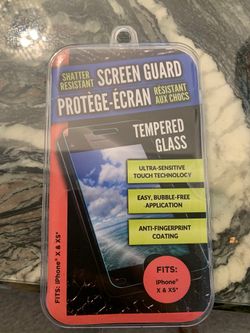 iPhone X/Xs screen protector